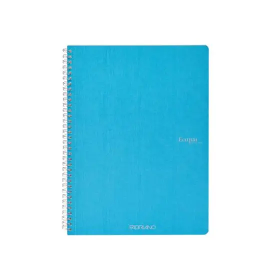 Fabriano® Ecoqua Original Spiral-Bound A4 Lined Notebook Turquoise {1}