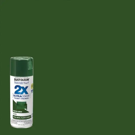 Rust-Oleum&reg; Painter's Touch&reg; 2X Ultra Cover&reg; Gloss Spray Paint Hunter Green {4}