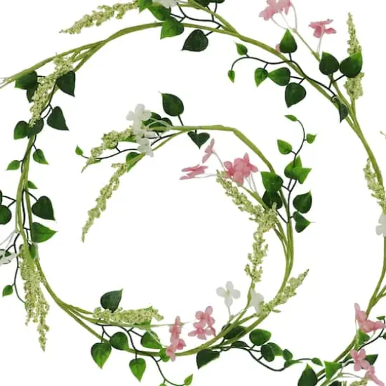 5ft. Mixed Heather Coiled Garland by Ashland&reg;  {3}