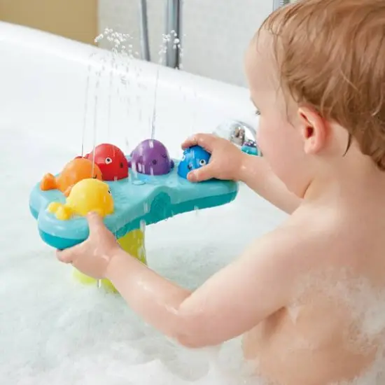 Hape Whale Music Fountain Bath Toy {7}