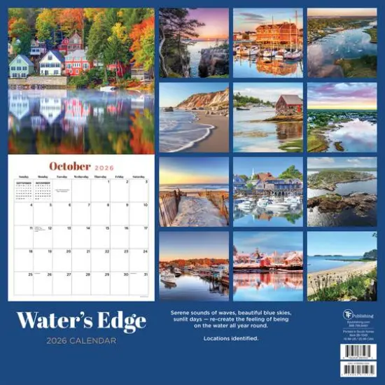 2026 Water's Edge Wall Calendar {6}