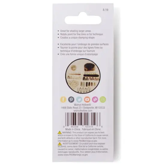 Walnut Hollow&reg; Wood Burning Spoon Shading Point 1 {6}