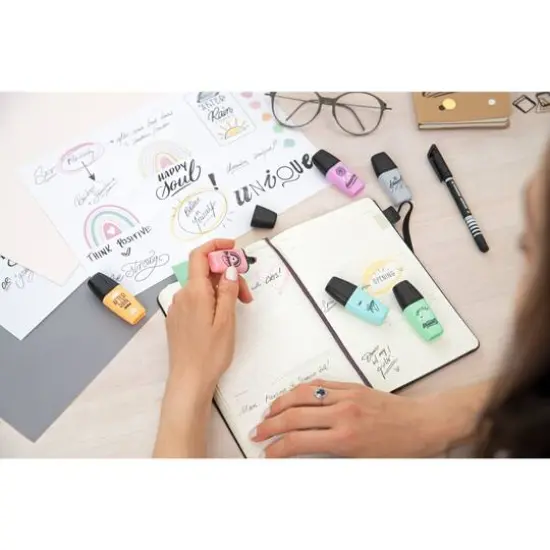 STABILO® BOSS® 6 Color Mini Pastellove Highlighter Set II {7}