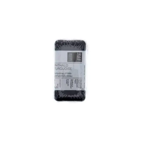 R&F&reg; Encaustic Paint Cake, 40mL Pthalo Turquoise {1}