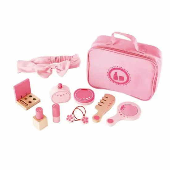 Hape Beauty Belongings Wooden Cosmetics Kit {5}
