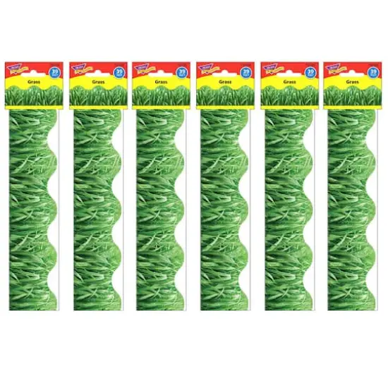 Trend Enterprises&reg; Terrific Trimmers&reg; Grass Borders, 234ft. {1}