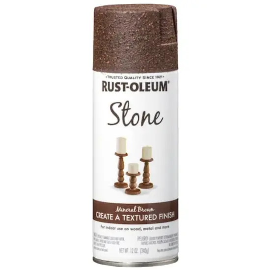 Rust-Oleum&reg; Stone Spray Paint Mineral Brown {1}