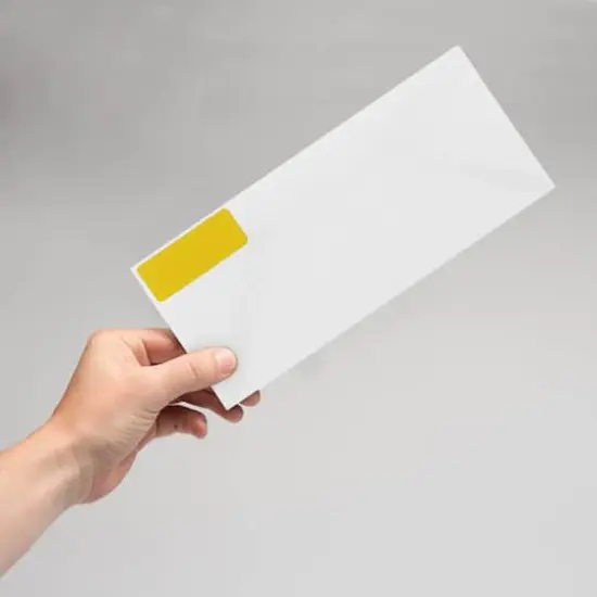 JAM Paper Standard Mailing Return Address Labels Yellow {7}