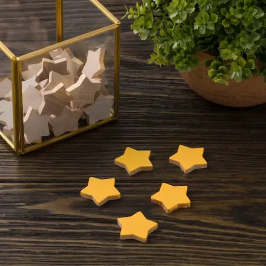 1" Wood Stars, 20ct. by Make Market&reg; {3}
