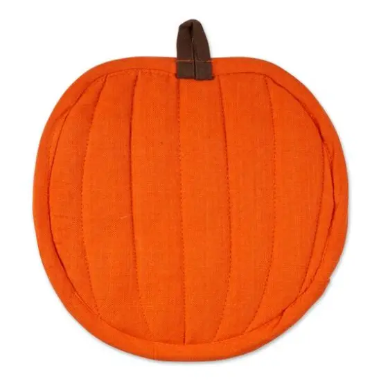Hello Pumpkin Potholder Gift Set {4}