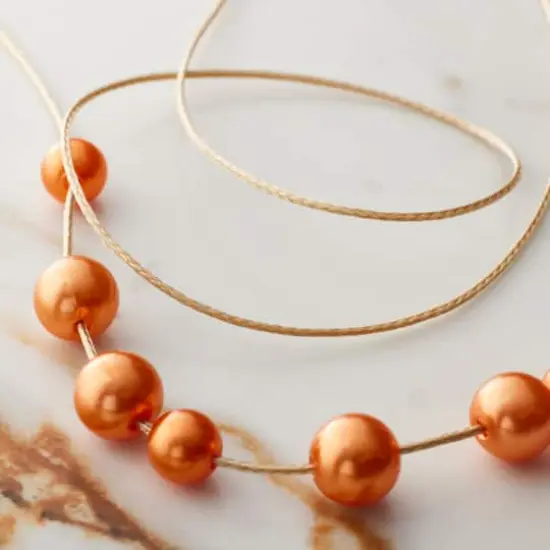 Beadalon&reg; RePEaT&trade; 1mm Recycled Plastic Jewelry Cord Sand {3}