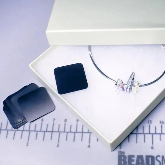 1" Anti-Tarnish Tabs, 30ct. by Bead Landing&trade; {6}