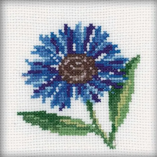 RTO Cornflower Counted Cross Stitch Kit {1}