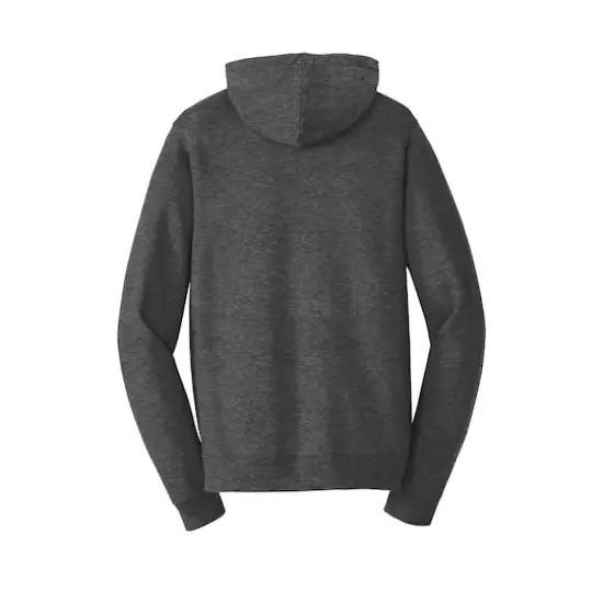 Port & Company&reg; Fan Favorite Fleece Full-Zip Hooded Sweatshirt Dark Heather Gray {5}