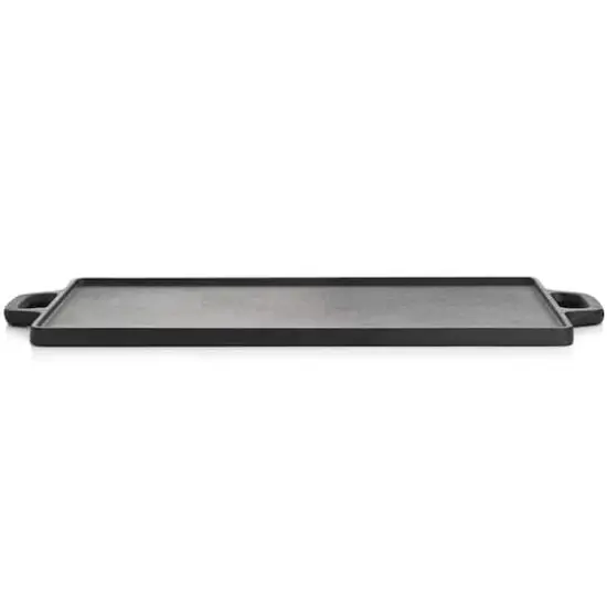 Oster Castaway Pre-Seasoned 18" x 9" Cast Iron Reversible Griddle {7}