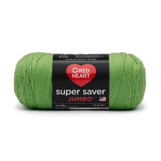 Red Heart&reg; Super Saver&reg; Solid Jumbo Yarn, 14oz. Spring Green {1}