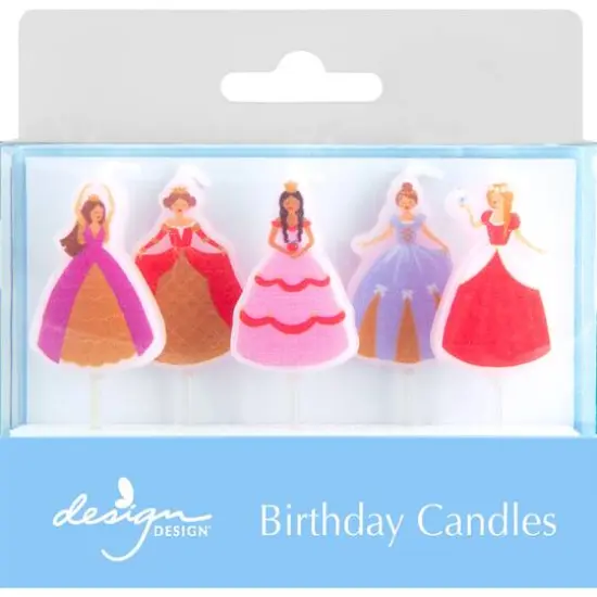 Design Design Once Upon a Time Specialty Birthday Candles Set {1}