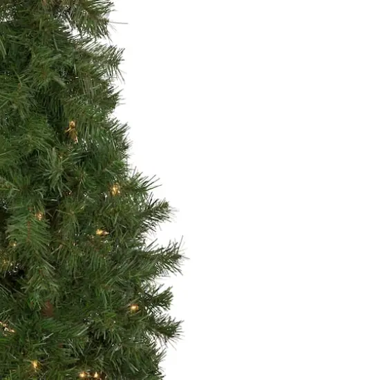 3ft., 4ft., & 5ft. Pre-Lit Woodland Alpine Artificial Christmas Tree Set, Clear Lights {8}