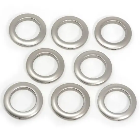 Dritz&reg; Home 1.562" Curtain Grommets, 8ct. Pewter {4}
