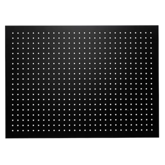 22" x 30" Black Metal Pegboard by Simply Tidy&reg; {1}