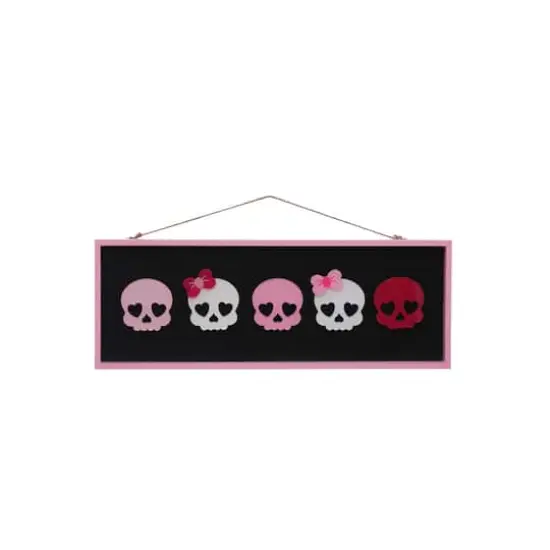Pink & White Skulls Wall D&eacute;cor by Ashland&reg; {1}