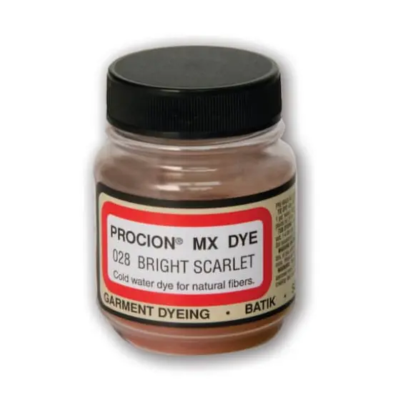 Jacquard Procion&reg; MX Fiber Reactive Dye, 0.67oz. 028 Bright Scarlet {1}