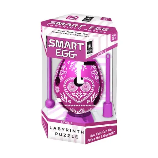 Smart Egg&reg; Purple Labyrinth Puzzle {1}
