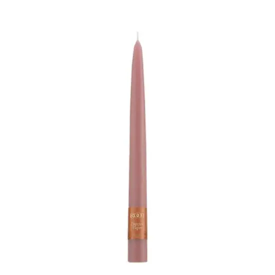 Root Candles 9" Unscented Taper Candles, 12ct. Dusty Rose {4}