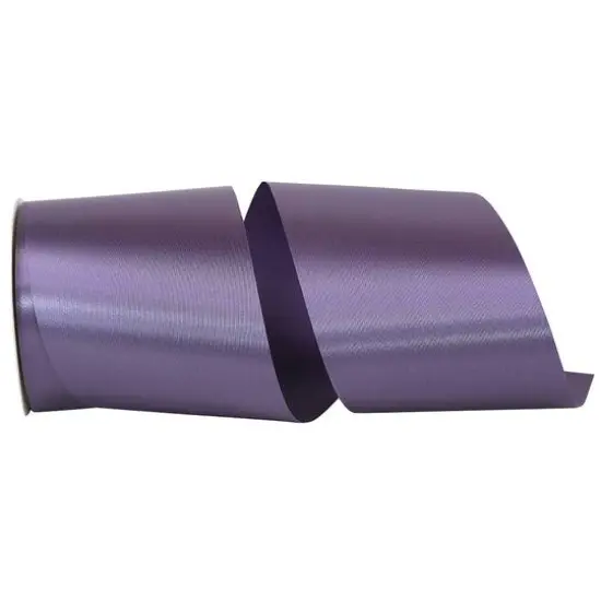 JAM Paper 4" x 50yd. Satin Allure Single Face Ribbon Thistle {1}