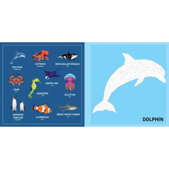 Fox Chapel Publishing My Sticker Paintings Ocean Animals Book {4}
