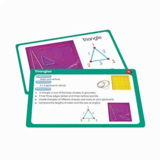 Junior Learning&reg; 50 Geoboard Educational Activities {5}