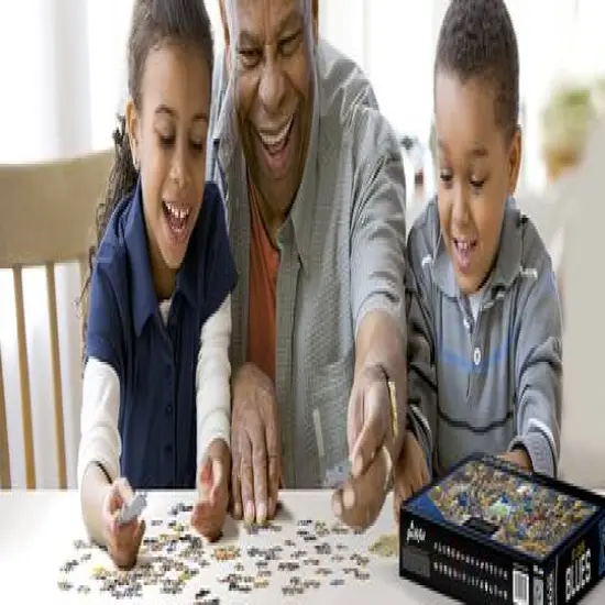 NHL Barnyard Fans 500 Piece Puzzle StLouis Blues {4}