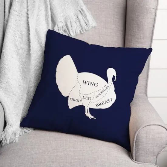 Turkey Anatomy Pillow {3}