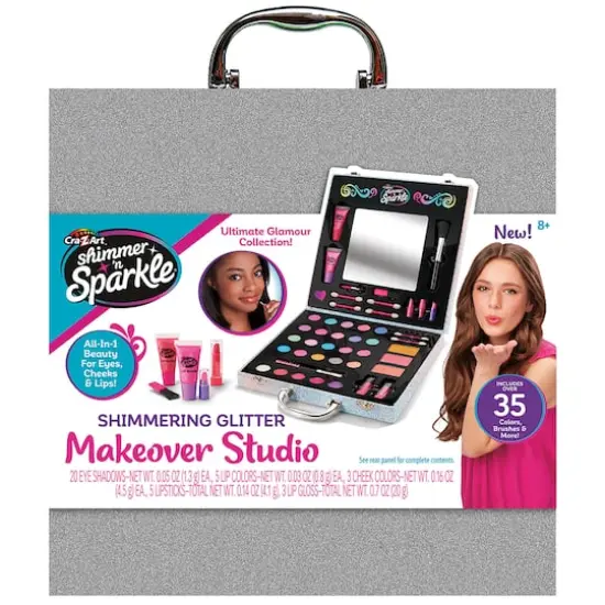 Cra-Z-Art&reg; Shimmer 'n Sparkle Shimmering Glitter Makeover Studio {7}