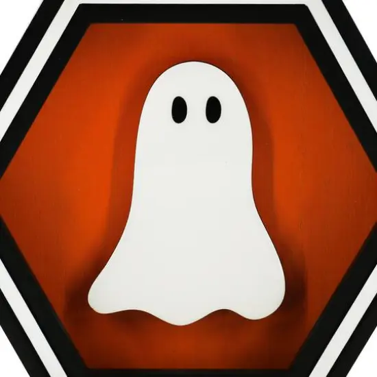 Assorted 7.75" Halloween Icon Hexagon Block Tabletop D&eacute;cor, 1pc. by Ashland&reg; {7}