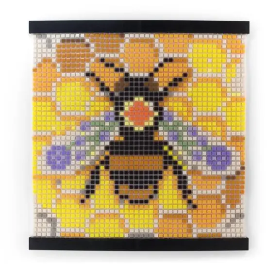 Perler&trade; Snappix&trade; Folksy Bee Fuse Beads Craft Kit {4}