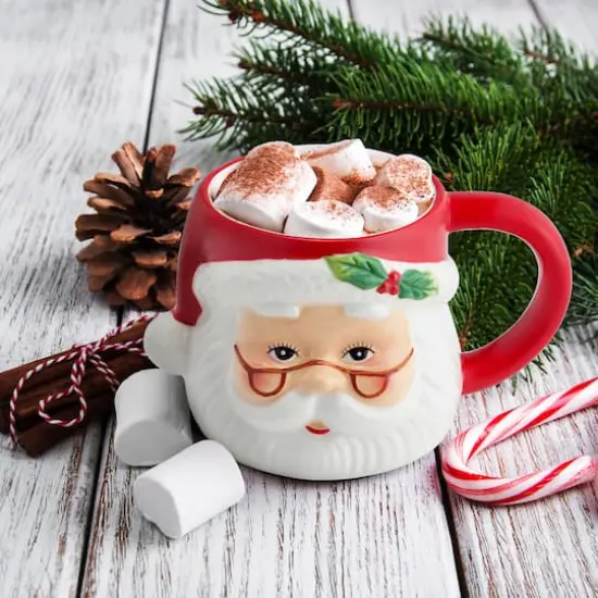 16oz. Santa Mug {3}