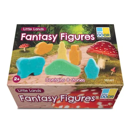 Yellow Door Little Lands Fantasy Stone Figure Play Set {7}