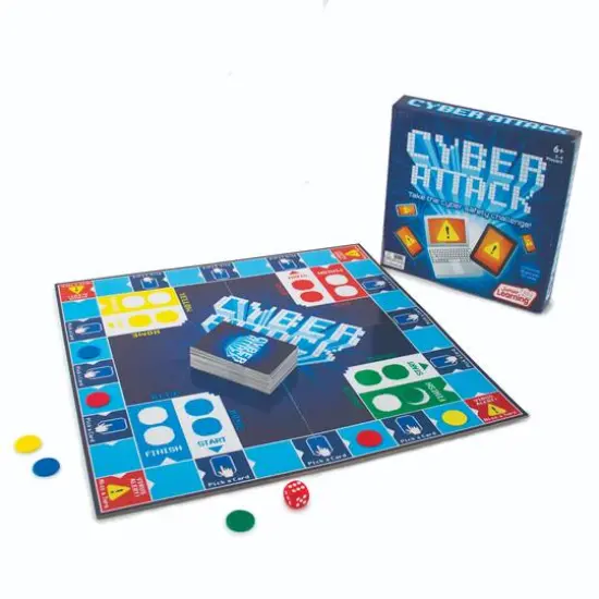 Junior Learning&reg; Cyber Attack Educational Board Game {3}