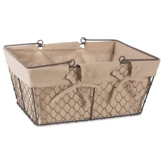 DII&reg; Natural Chicken Wire Egg Basket {1}