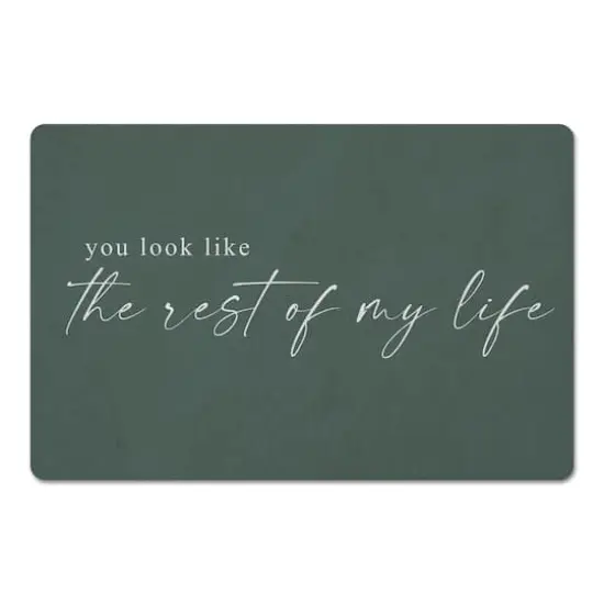 Rest Of My Life 18" x 27" Floor Mat {1}