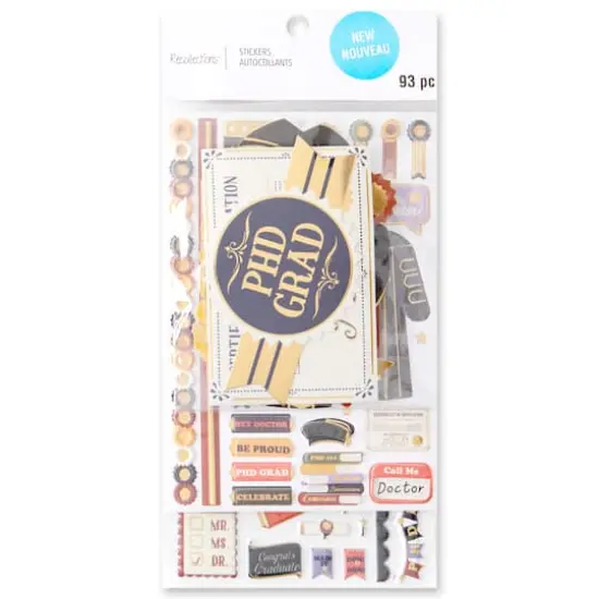 PhD Graduation Sticker Flip Pack by Recollections&trade; {5}