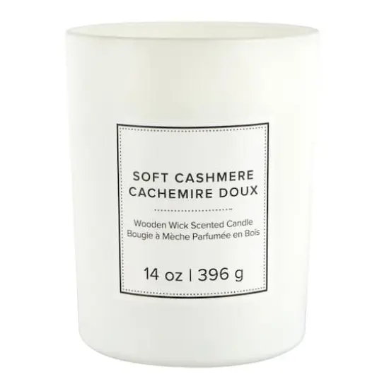 14oz. Wooden Wick Scented Candle by Ashland&reg; Soft Cashmere {1}