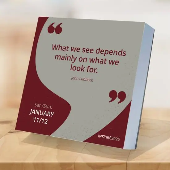 TF Publishing 2025 Inspire Daily Desktop Calendar {6}