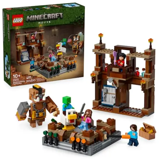 LEGO&reg; Minecraft&reg; Woodland Mansion Fighting Ring Gamer Toy with Mob Figures 21272 {1}