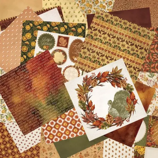 Craft Smith 12" x 12" Grateful Gatherings Paper Pad {4}