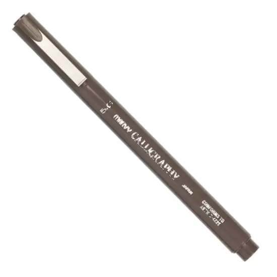 JAM Paper 5.0mm Calligraphy Pen, 2ct. Brown {1}