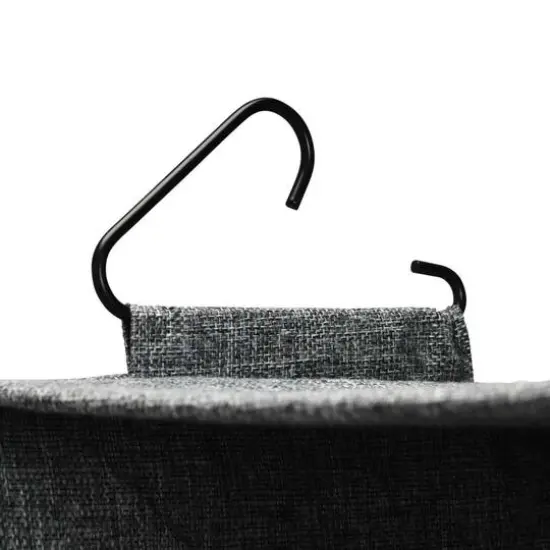 Household Essentials 19" 4-Pocket Wide Organizer Gray {6}