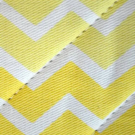 Yellow Chevron Kitchen Set {4}