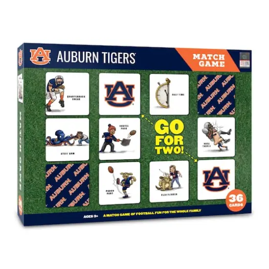College Team Licensed Memory Match Game Auburn Tigers {1}
